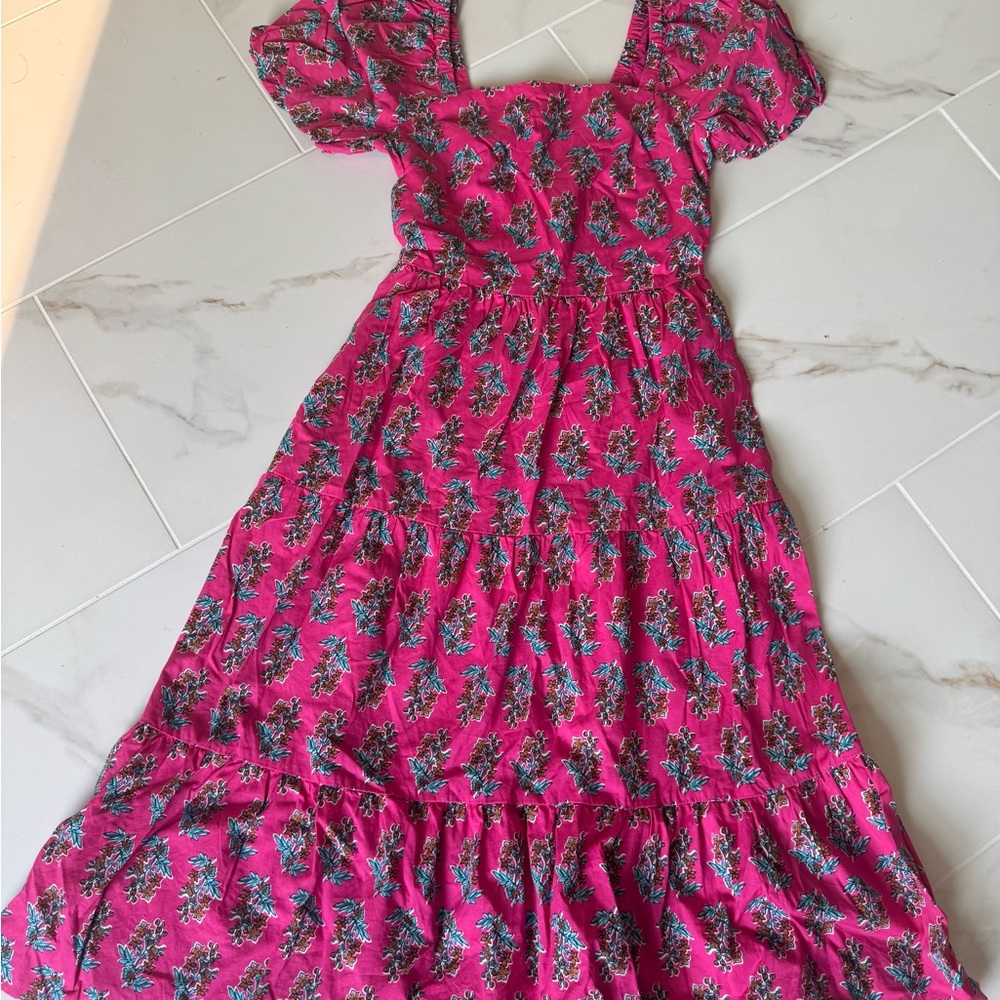 00 Floral Pink Dress J. Crew (matching mother/daughters)